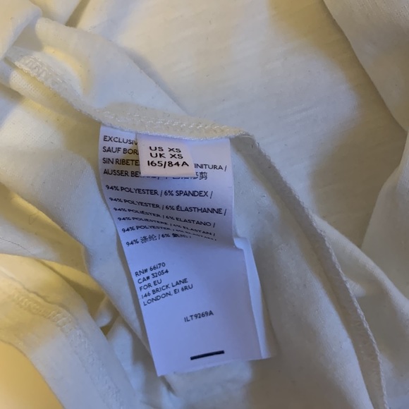 Anthropologie Ella Mara Boho Cream Peasant Top - Women’s Size XS - Picture 7 of 7